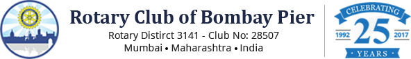 Rotary club bomaby logo