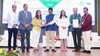 A Gold and a Silver: WOTR’s Projects Honoured with CSR Times Awards for Water Conservation